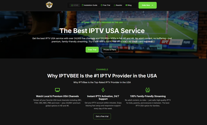 best IPTV uk - iptvbee