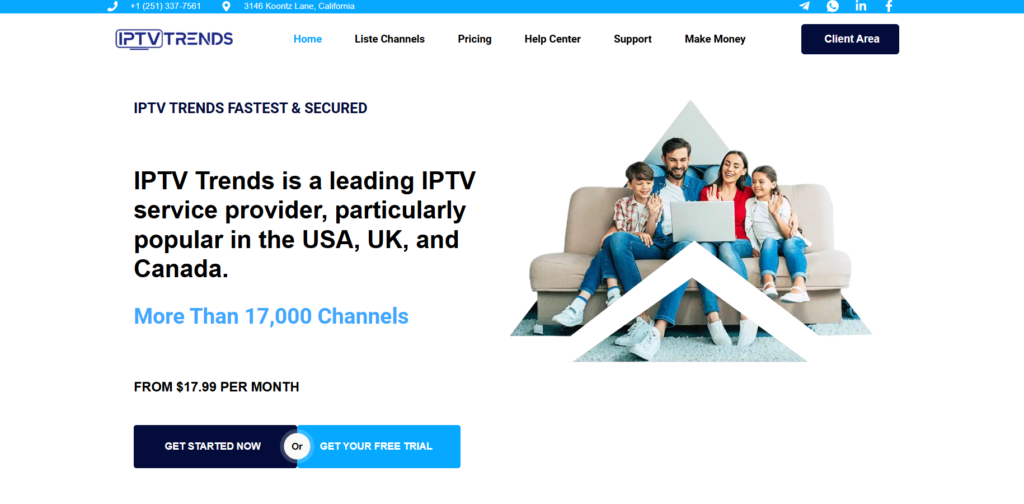 IPTV TRENDS - 9th Best UK IPTV Service